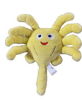 Phunny Alien Plush 7" Yellow Kidrobot Facehugger